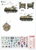 Star Decals 72-A1057 Israeli AFVs # 2. Centurion Mk V 105mm and M7 Priest 105 mm 1/72